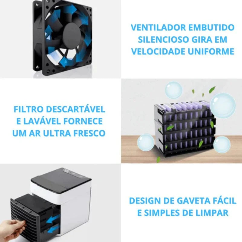 MINI AIRE ACONDICIONADO PORTATIL