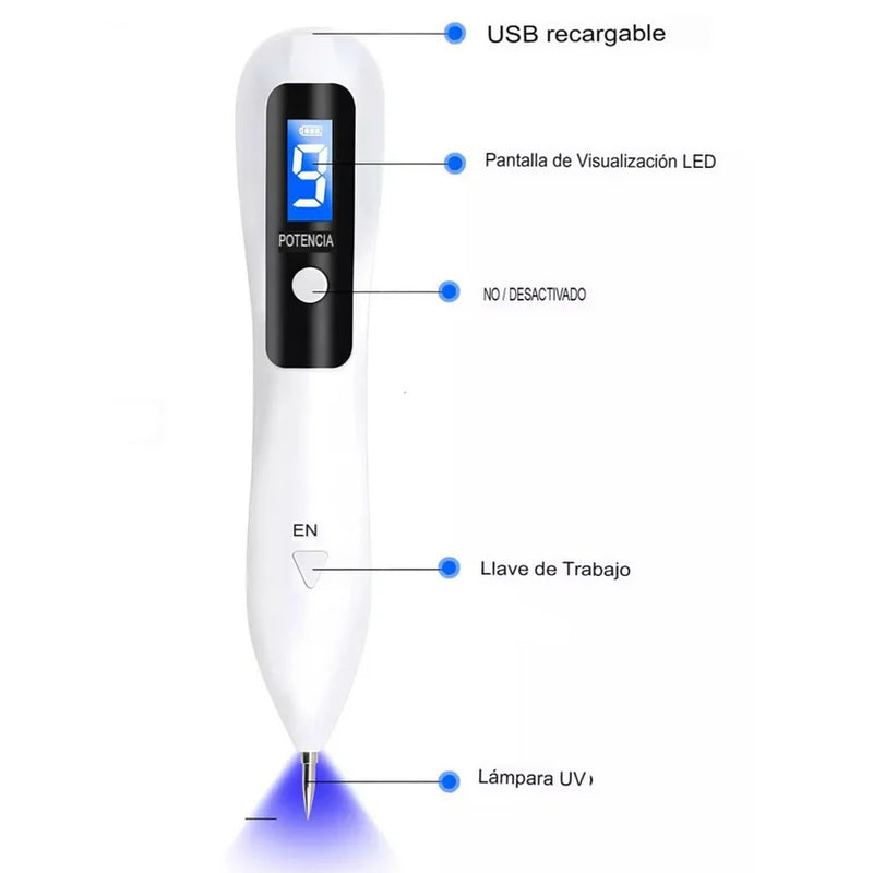 Cauterizador De Verrugas Recargable
